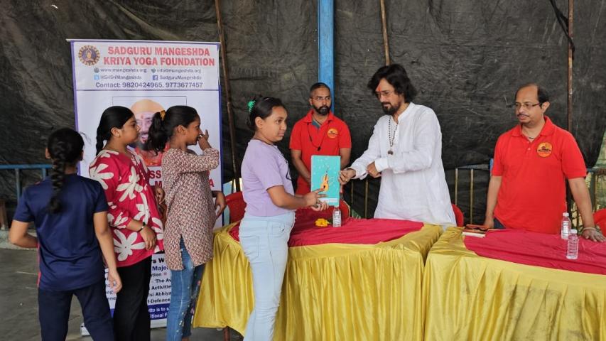 Adivasi Pada - Free distribution of books to students